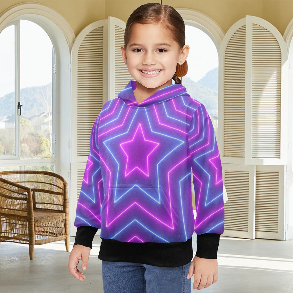 KSC's Exclusive Designs Little Girls' Long Sleeve Hoodie - Little Girls' Long Sleeve Hoodie