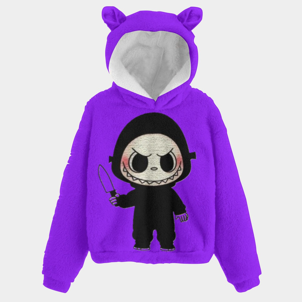 KSC's Halloween Limited Edition Labubu Kid’s Borg Fleece Halloween With Ears