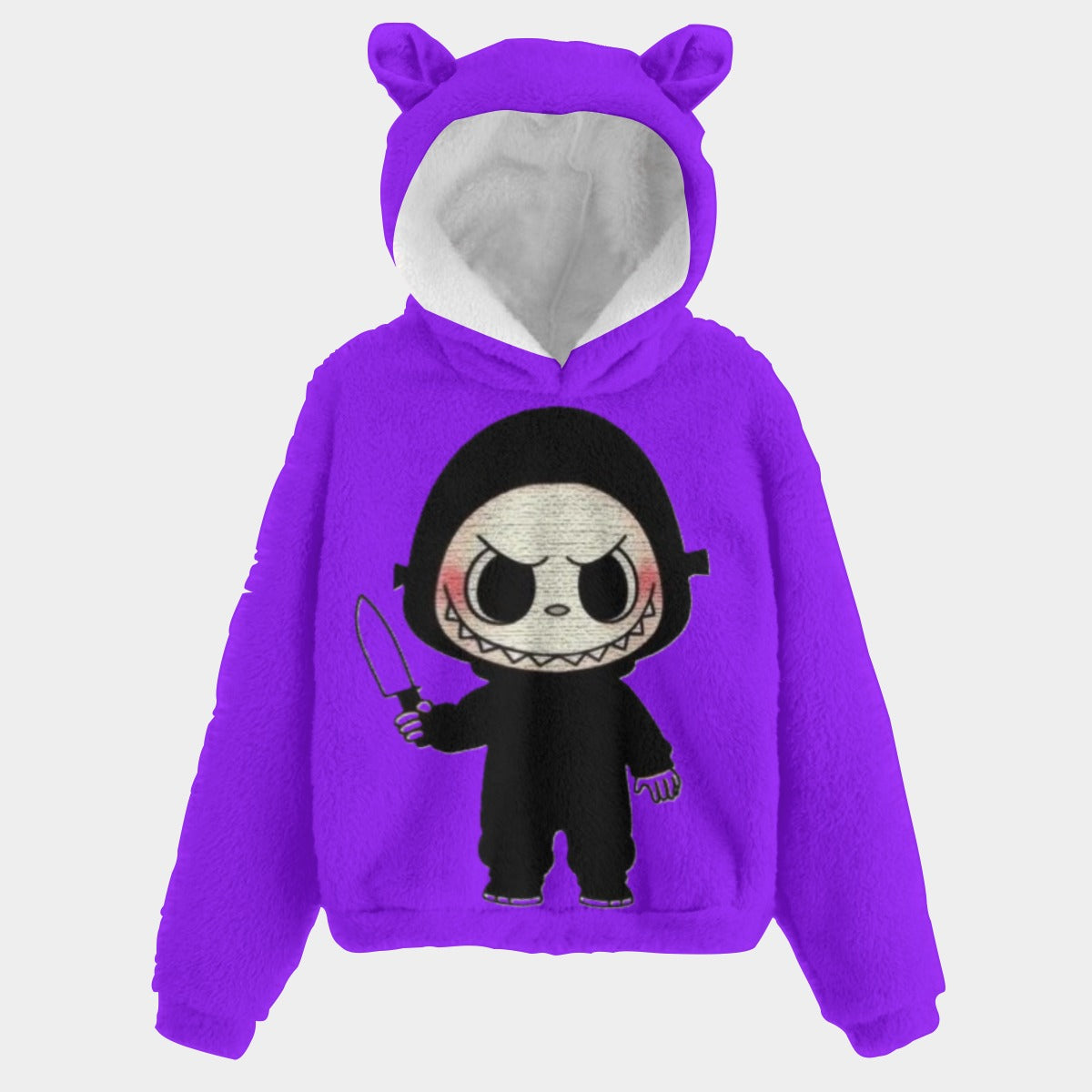KSC's Halloween Limited Edition Labubu Kid’s Borg Fleece Halloween With Ears