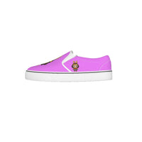 💪 Pretty Powerful in Pink in our Wonder Woman Labubu Pink Kid's Slip On Sneakers