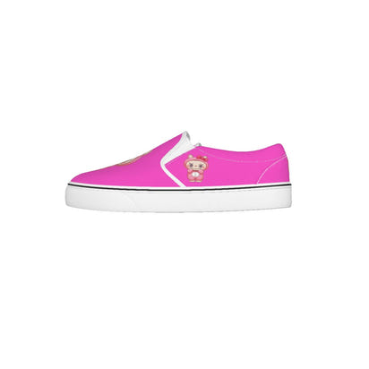 THE CUTEST HELLO KITTY LABUBU Kid's Slip On Sneakers