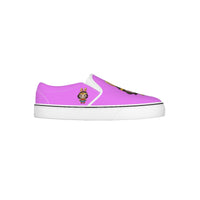 💪 Pretty Powerful in Pink in our Wonder Woman Labubu Pink Kid's Slip On Sneakers