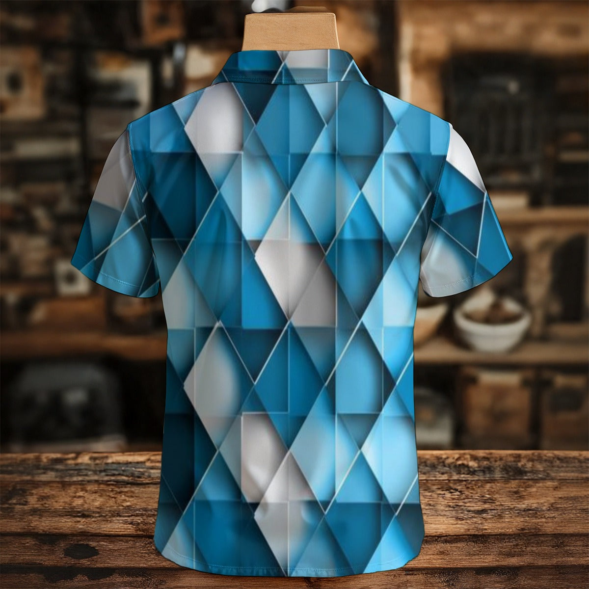 KSC's NEW EXCLUSIVE DESIGN -  Men's Polo Henley Shirt