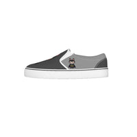 🦇 Batman Labubu Black Slip-On Sneakers (Kids) - Batman Labubu Black Kid's Slip On Sneakers