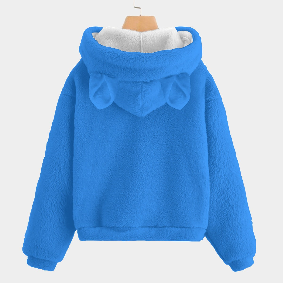 KSC's Fleece Sweatshirt LABUBU Print Kid’s Borg Fleece Sweatshirt With Ears