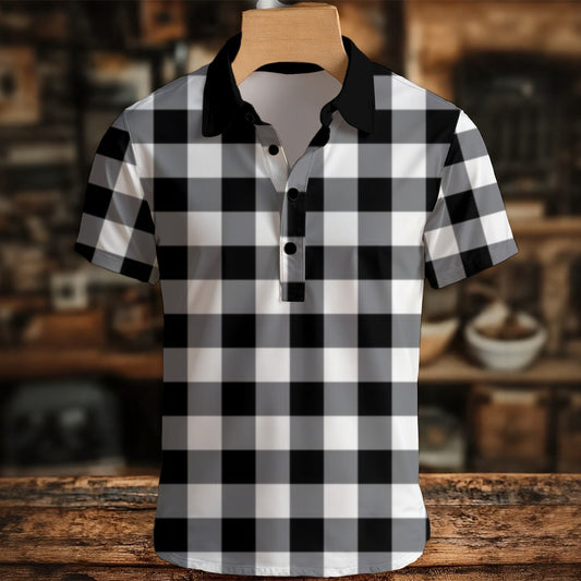 KSC's Exclusive Design POLO Men's Henley Shirt