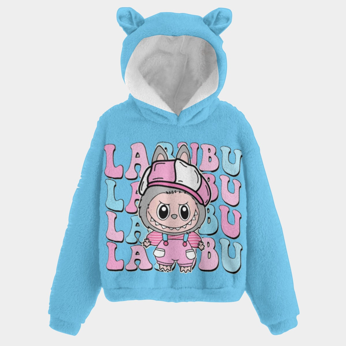 KSC's Labubu Kid’s Borg Fleece Sweatshirt With Ear