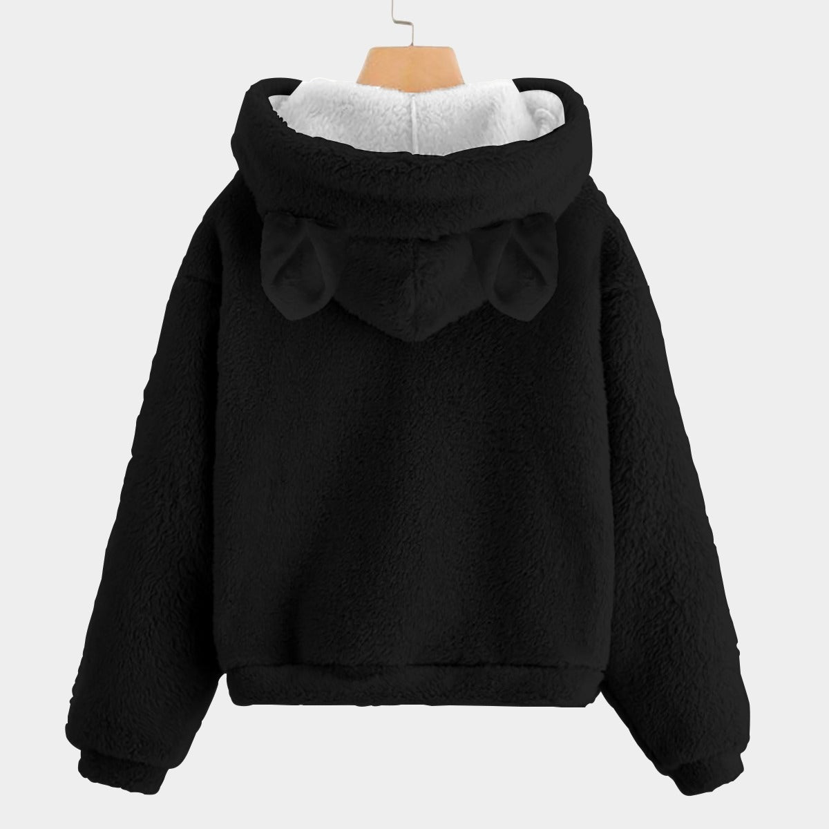 KSC's Exclusive Halloween Labubu Predator Kid’s Borg Fleece Sweatshirt With Ear