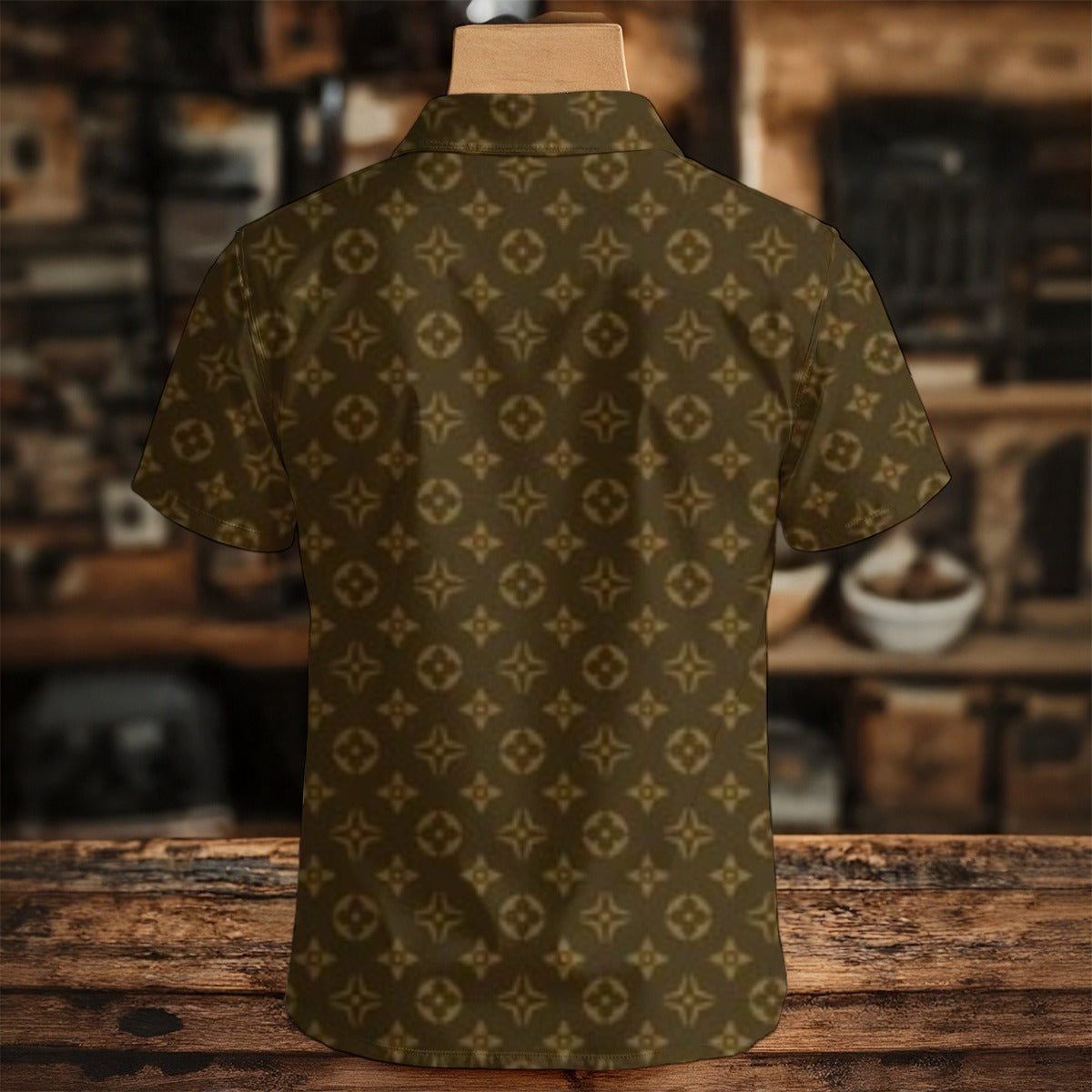 KSC's NEW EXCLUSIVE DESIGN -  Men's Polo Henley Shirt