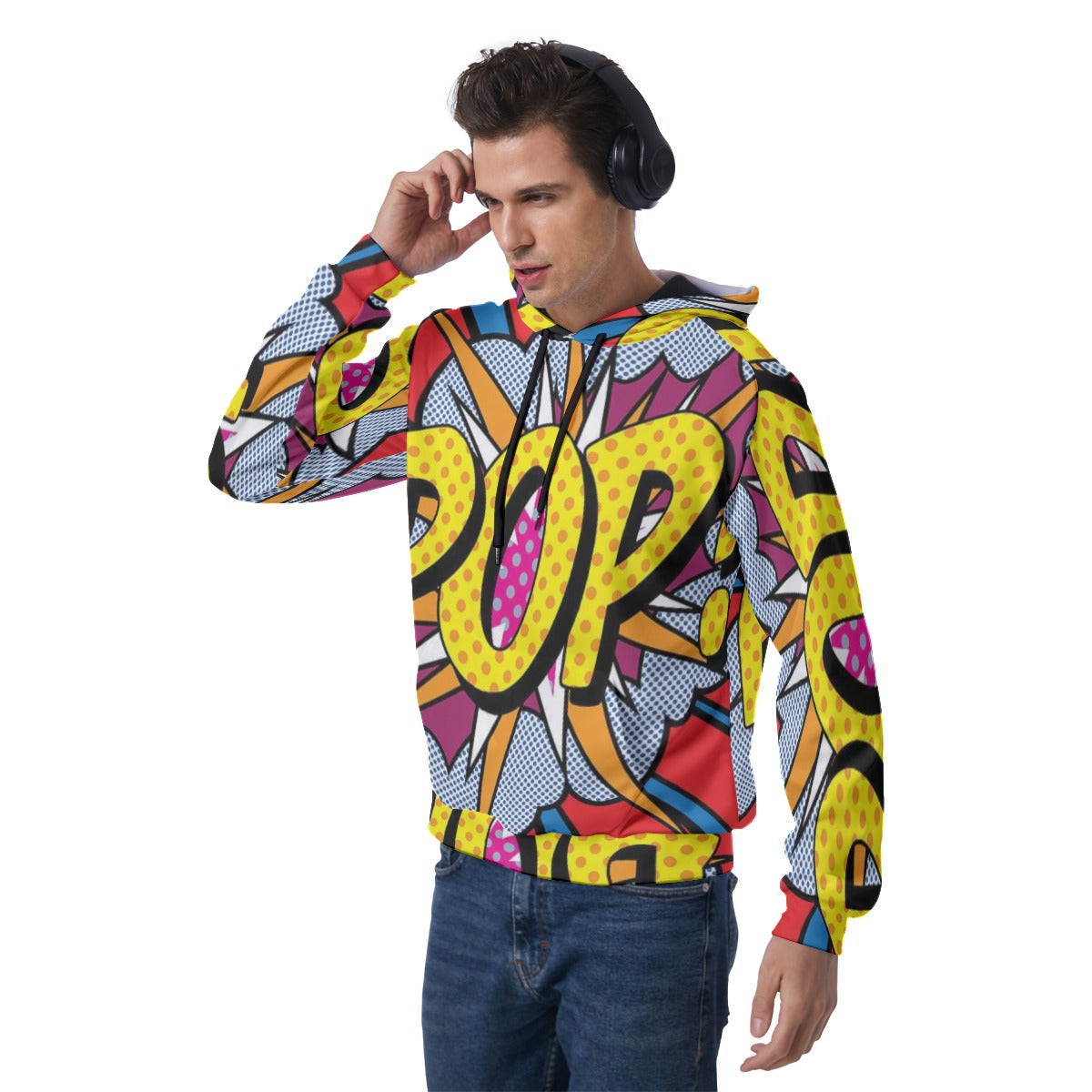 KSC's Exclusive Men's Blue Raglan Pullover Hoodie