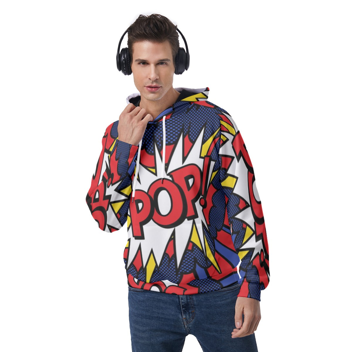 KSC's Exclusive Men's "POP!" Raglan Pullover Hoodie
