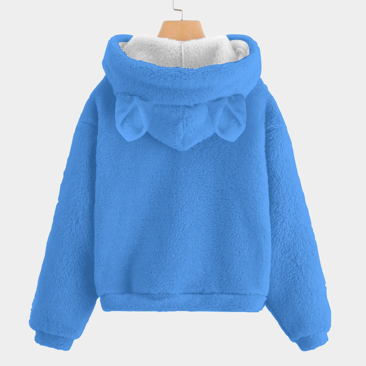 KSC's Stitch Labubu Kid’s Borg Fleece Hoodie With Ears