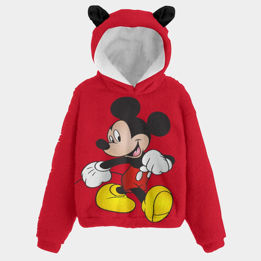KSC's Limited Edition Mickey Kid’s Borg Fleece Sweatshirt With Ears