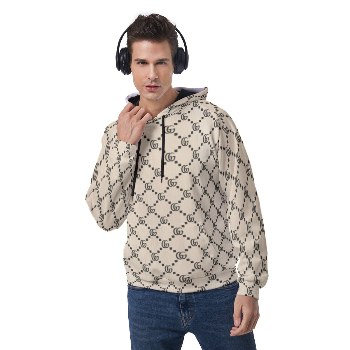 KSC's Exclusive Men's Blue Raglan Pullover Hoodie