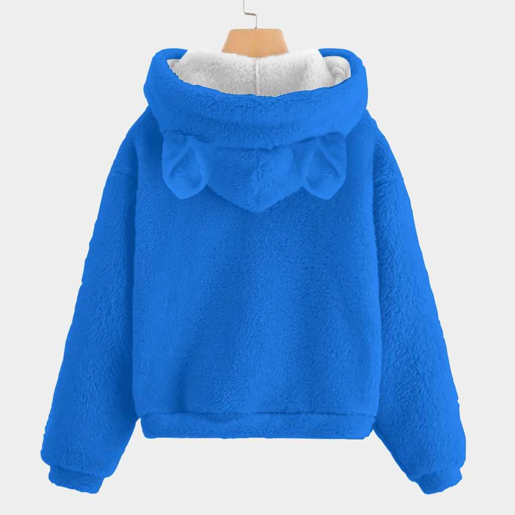 Limited Edition Youth Hoodies - Kid’s Borg Fleece Sweatshirt With Ear