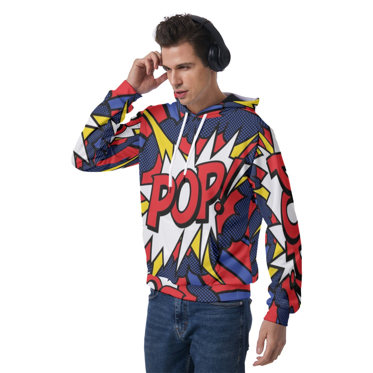 KSC's Exclusive Men's "POP!" Raglan Pullover Hoodie