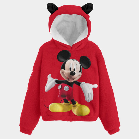 KSC's Limited Edition Mickey Kid’s Borg Fleece Sweatshirt With Ears