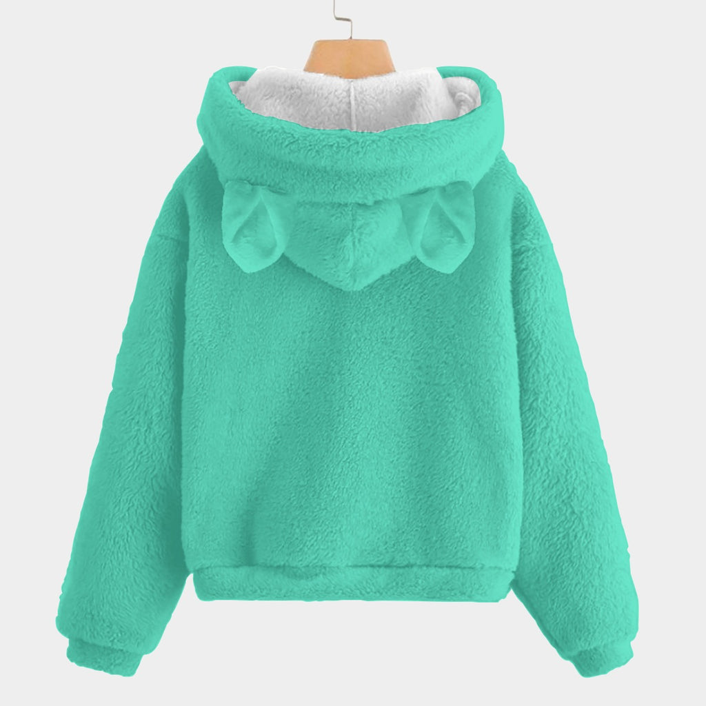 KSC's Exclusive Labubu Kid’s Borg Fleece Sweatshirt With Ears