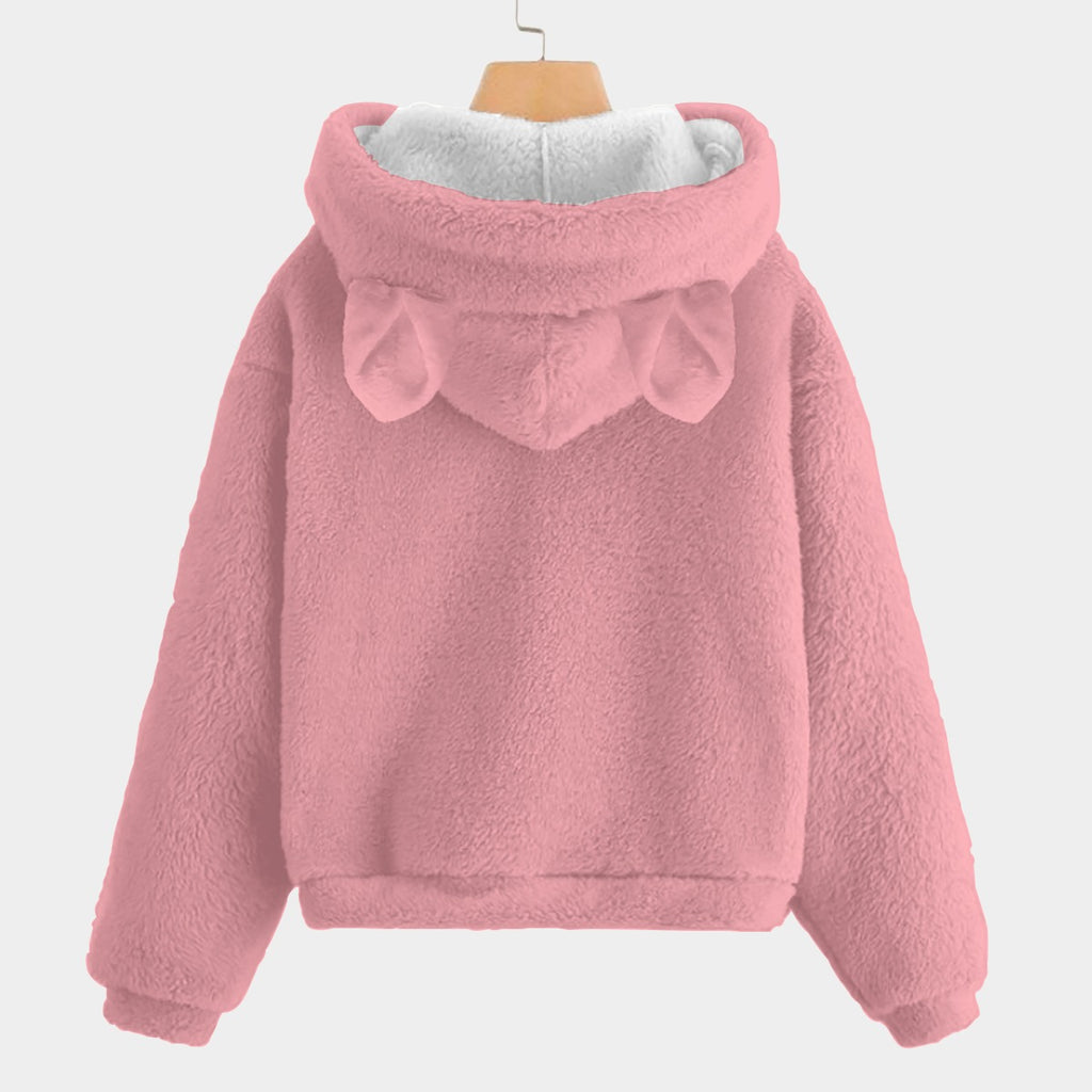 KSC's Limited Edition Labubu Kid’s Borg Fleece Hoodie With Ears