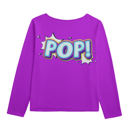 KSC's POP! Unisex Boat Neckline Sweatshirt With Chest Pocket | 310GSM Cotton