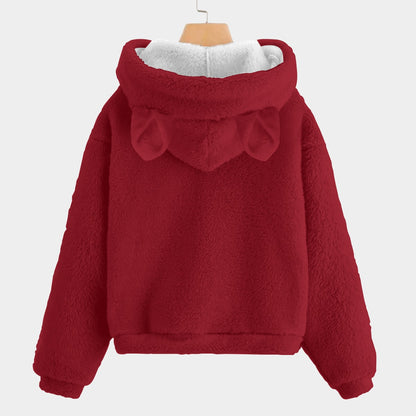 KSC's Hero Labubu Kid’s Borg Fleece Sweatshirt With Ear