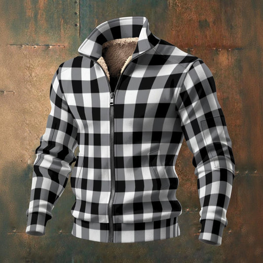 Exclusive Designs Men's Thick Knit Frost Fleece Jacket