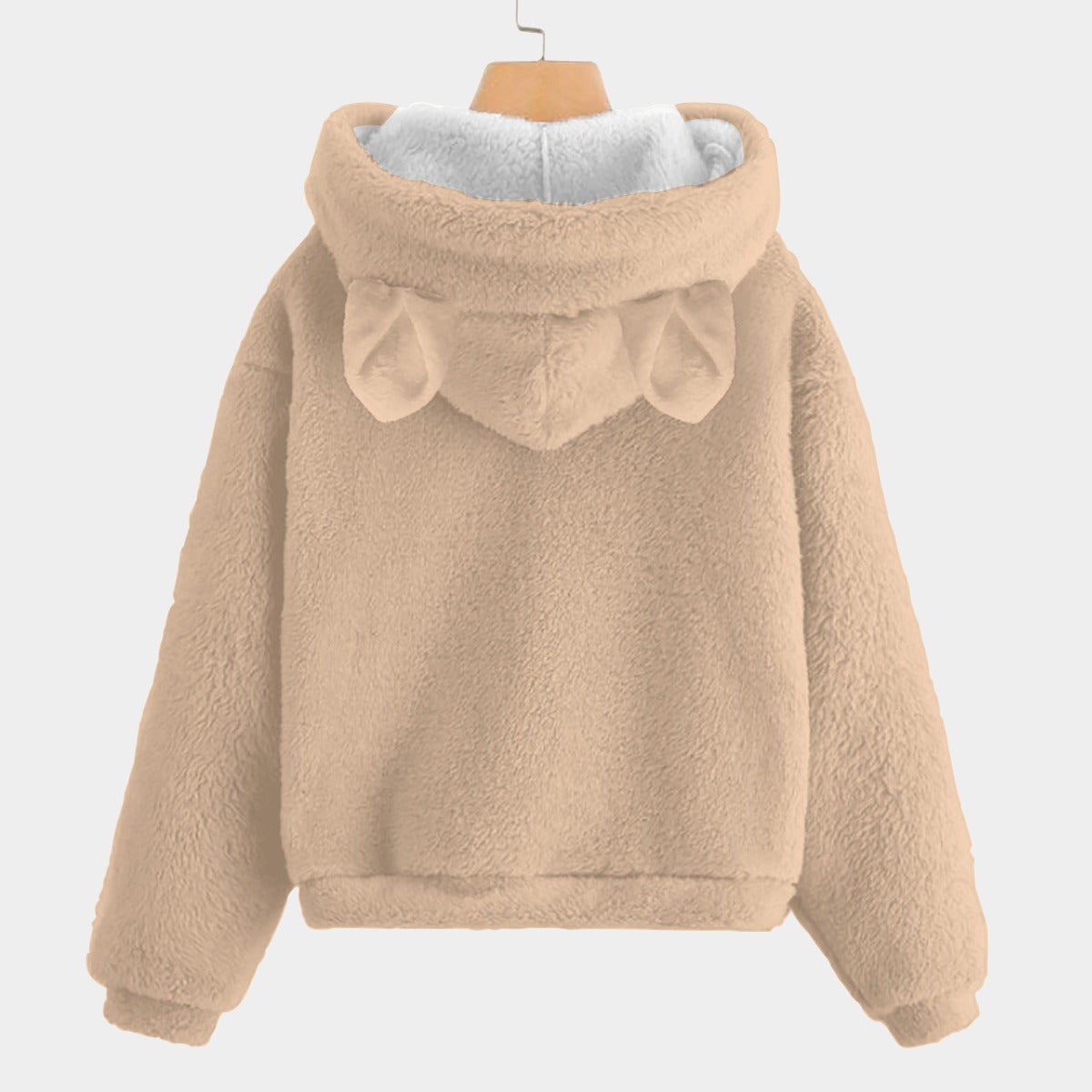 Labubu Hoodies Kid’s Borg Fleece Sweatshirt With Ear