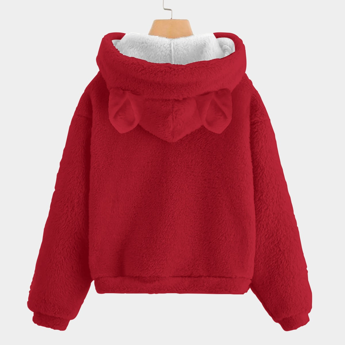 KSC's Exclusive Christmas Labubu Kid’s Borg Fleece Sweatshirt With Ears