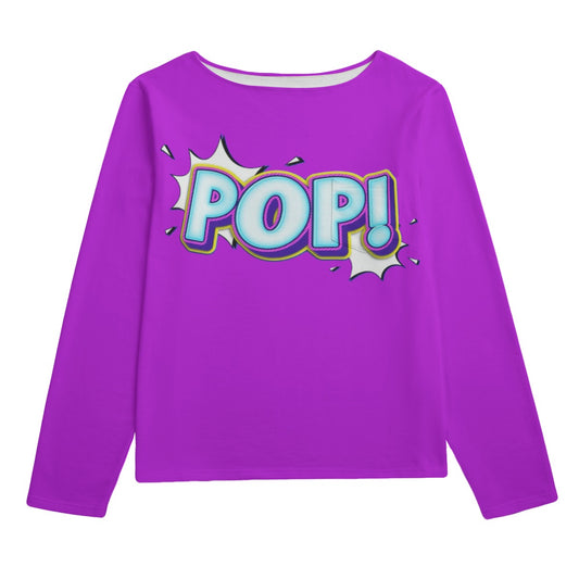 KSC's POP! Unisex Boat Neckline Sweatshirt With Chest Pocket | 310GSM Cotton