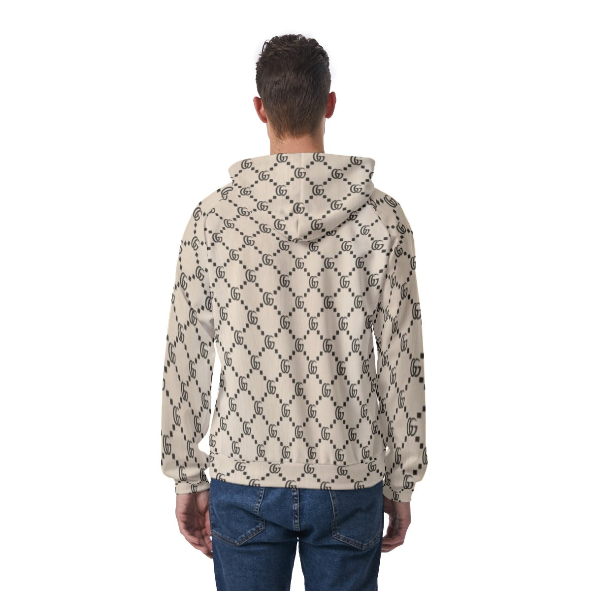 KSC's Exclusive Men's Blue Raglan Pullover Hoodie