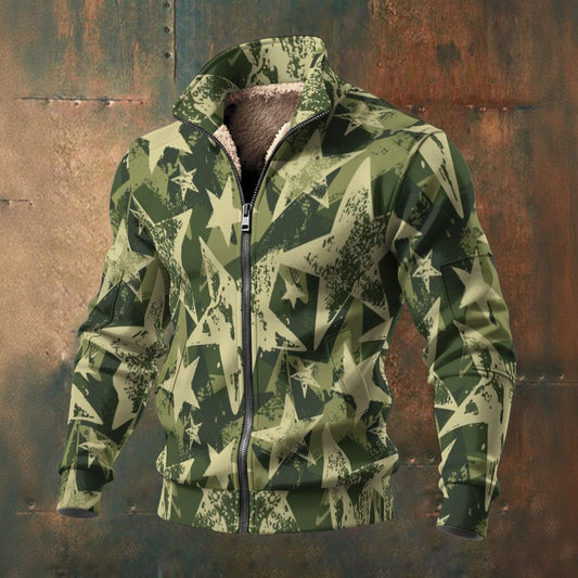 Exclusive Designs Men's Thick Knit Frost Fleece Jacket