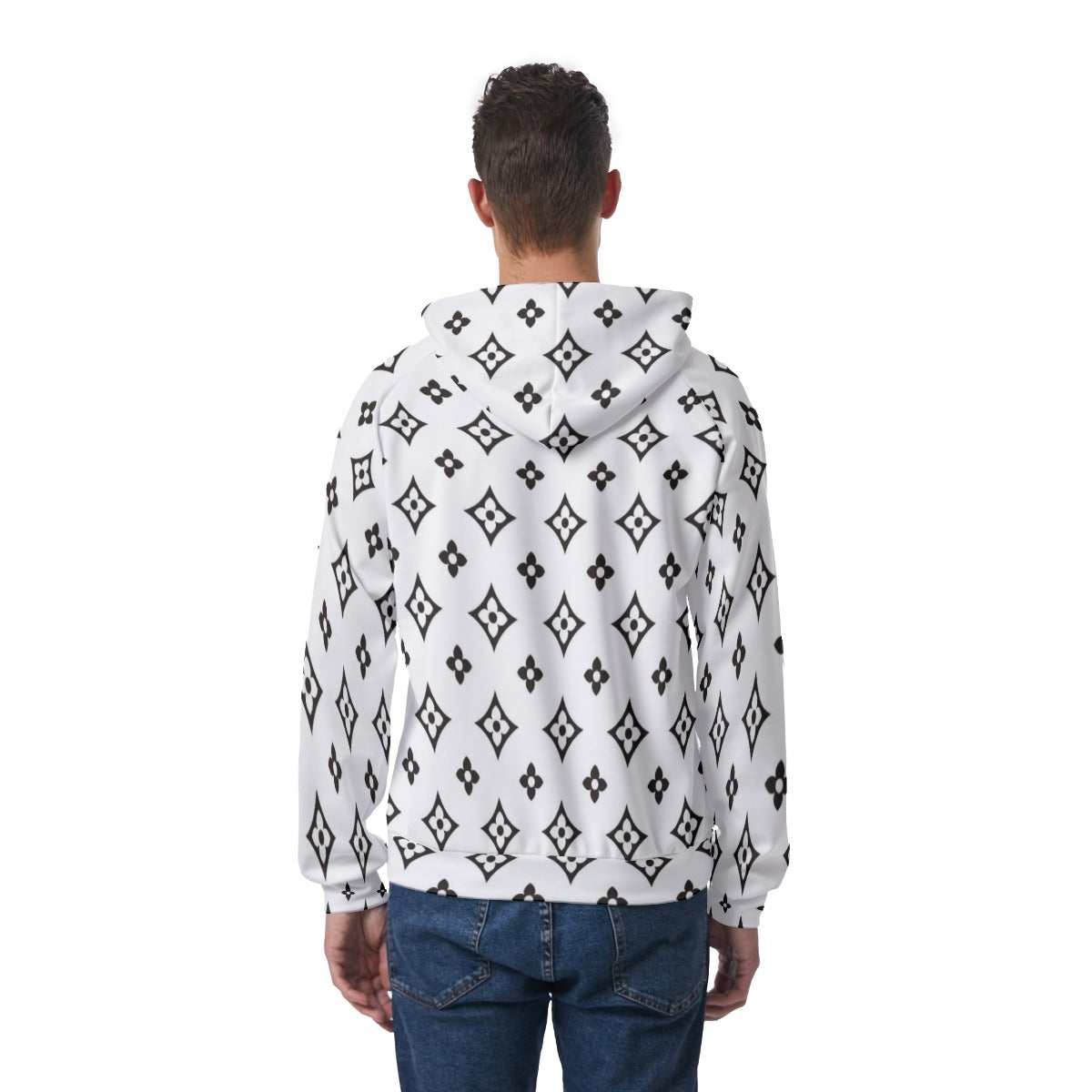 KSC's Exclusive Men's Blue Raglan Pullover Hoodie