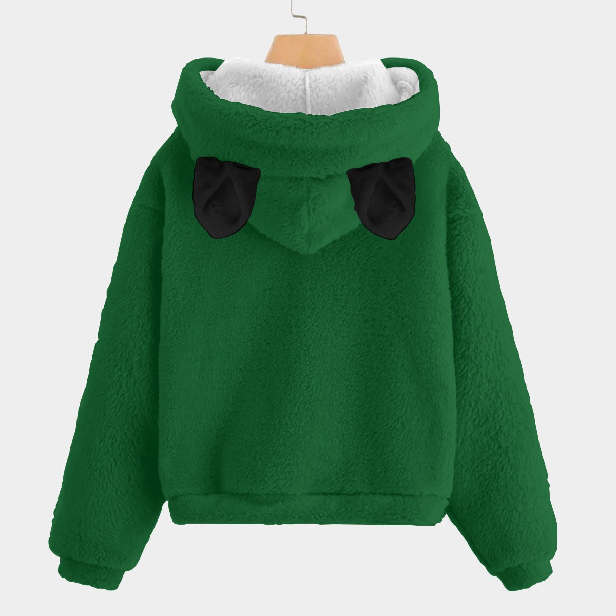 🎄Christmas Cozy Critter Hoodie – Borg Fleece with Ears! - Christmas Kid’s Borg Fleece Hoodie With Ears