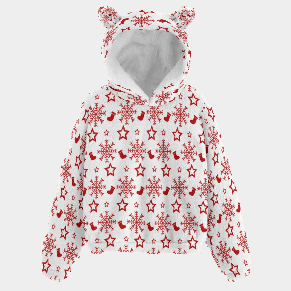 KSC's Exclusive Christmas Kid’s Borg Fleece Hoodies With Ears