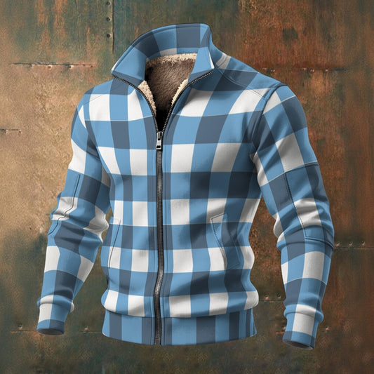 Exclusive Designs Men's Thick Knit Frost Fleece Jacket