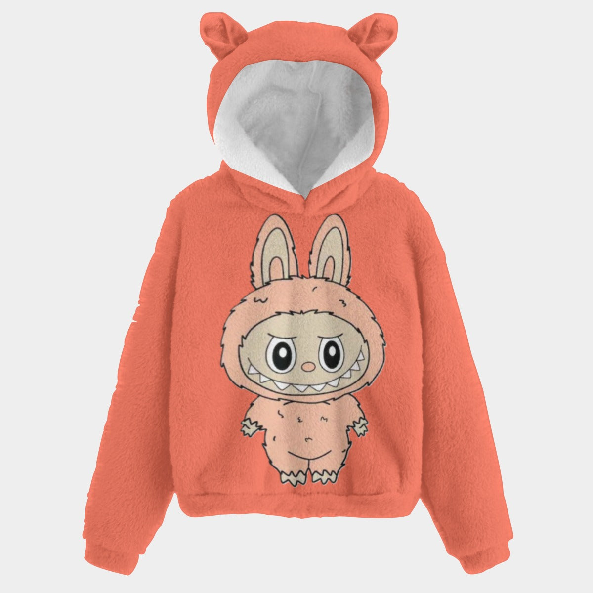 KSC's Labubu Unisex Kid’s Borg Fleece Sweatshirt With Ear