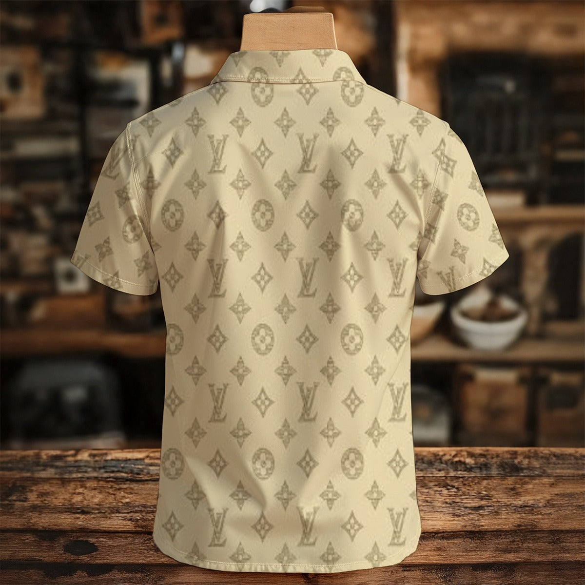 NEW  -  Men's Polo Henley Shirt - Breathable - Soft Feel
