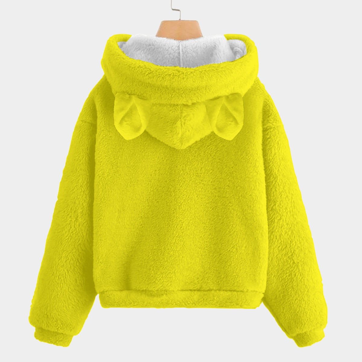 KSC's Limited Edition Pikachu Labubu Unisex Kid’s Borg Fleece Hoodies With Ears