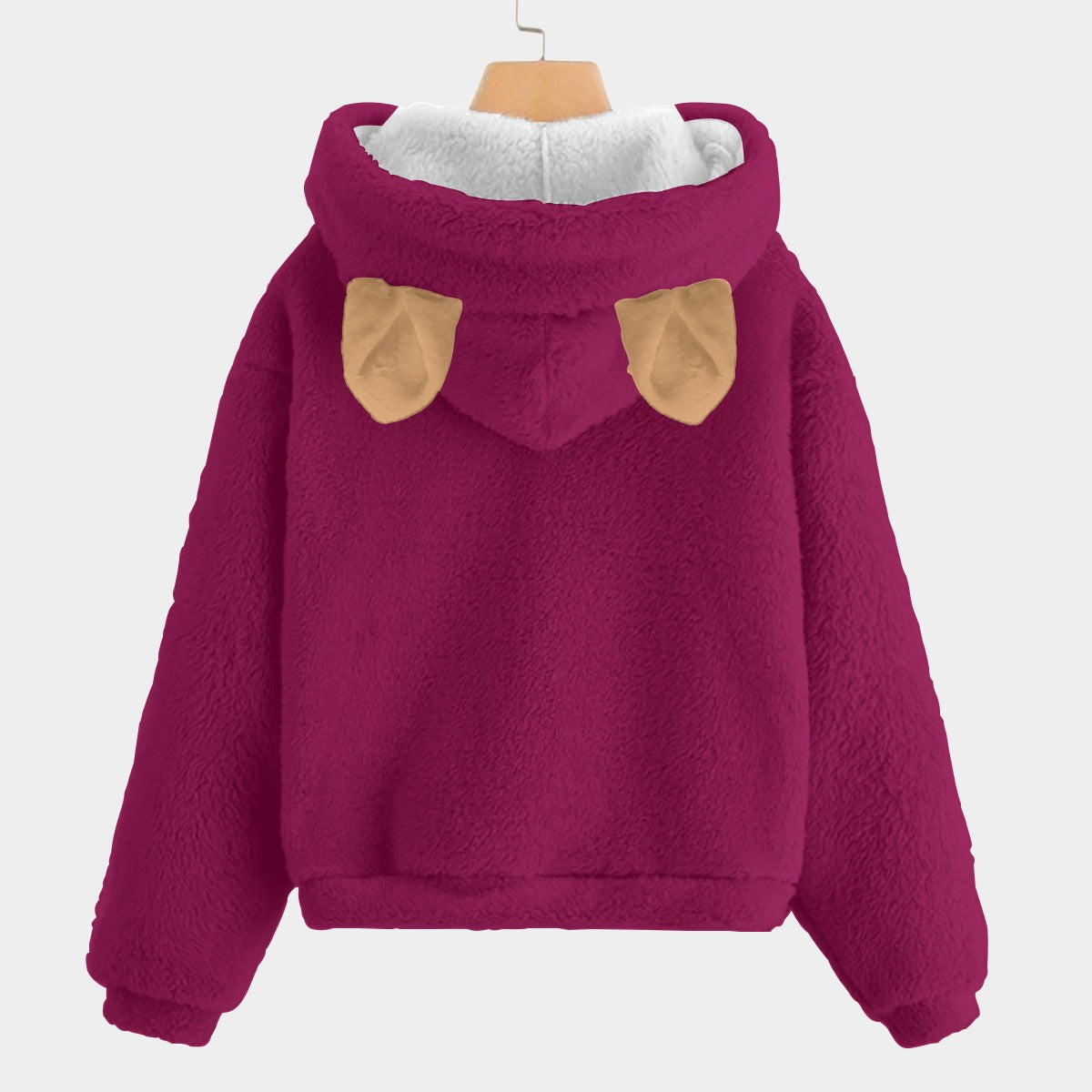 Swag Teddy Bear Kid’s Borg Fleece Hoodie With Ears
