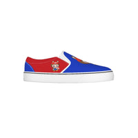 🍄Mario Labubu Power-Up Slip-On Sneakers – Red & Blue Edition - Mario Labubu Red & Blue Kid's Slip On Sneakers
