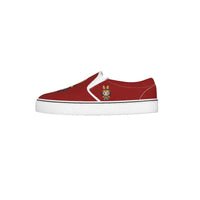 ❤️🔥 Wonder Woman Labubu Red Slip-On Sneakers (Kids)-Wonder Woman Labubu Red Kid's Slip On Sneakers