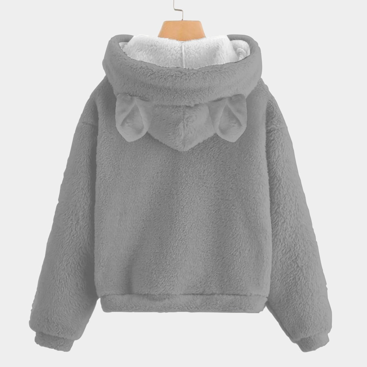 Halloween Labubu Limited Edition Youth Hoodies - Kid’s Borg Fleece Sweatshirt With Ear