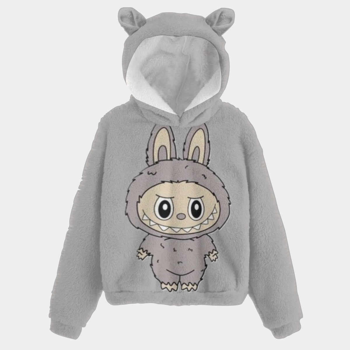 KSC's Labubu Unisex Kid’s Borg Fleece Sweatshirt With Ear