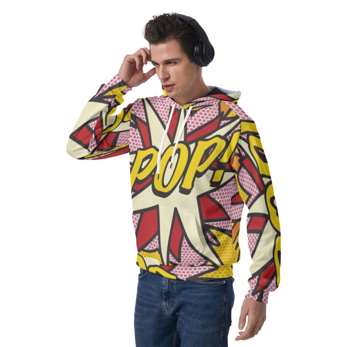 KSC's Exclusive Men's "POP!" Raglan Pullover Hoodie