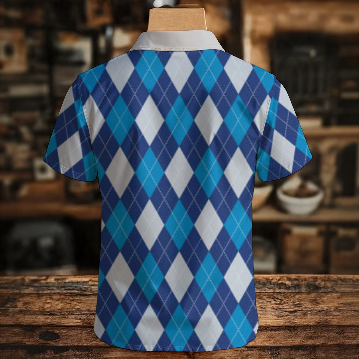 KSC's Exclusive Design Men's Henley POLO Shirt