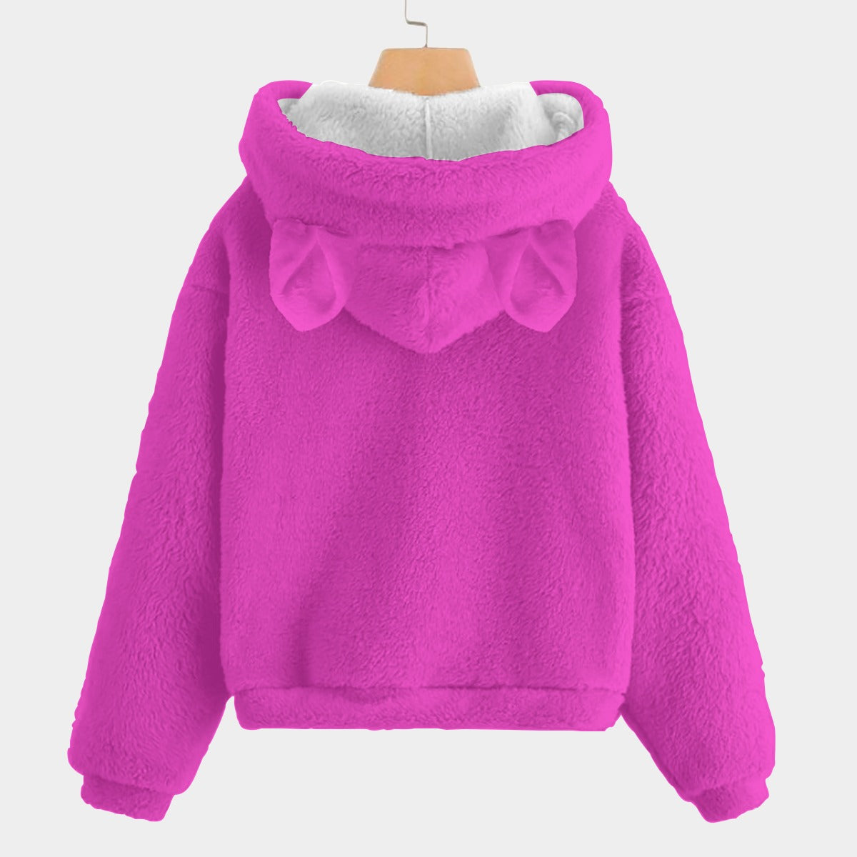 Labubu Youth Hoodies  Kid’s Borg Fleece Sweatshirt With Ear