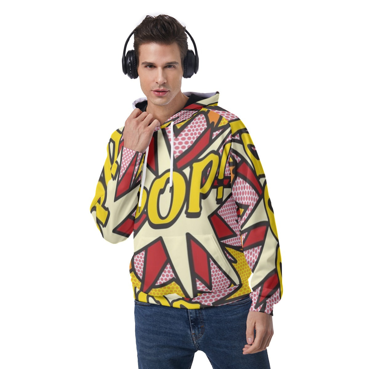 KSC's Exclusive Men's "POP!" Raglan Pullover Hoodie
