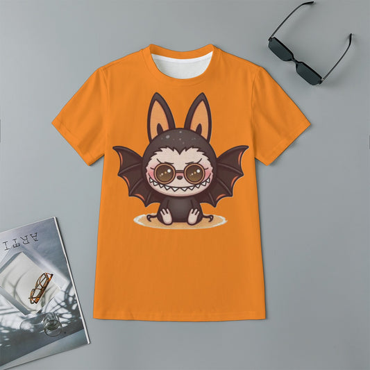 KSC's Halloween Labubu Unisex Children's Short-Sleeve T-Shirt | 180GSM Cotton