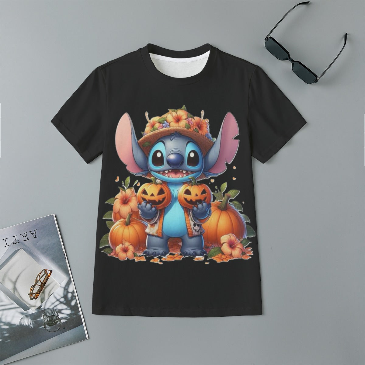 KSC's Halloween Labubu Children's Short-Sleeve T-Shirt