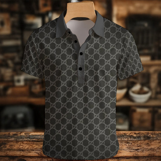 KSC's Exclusive Designs Men's Henley Polo  Shirt